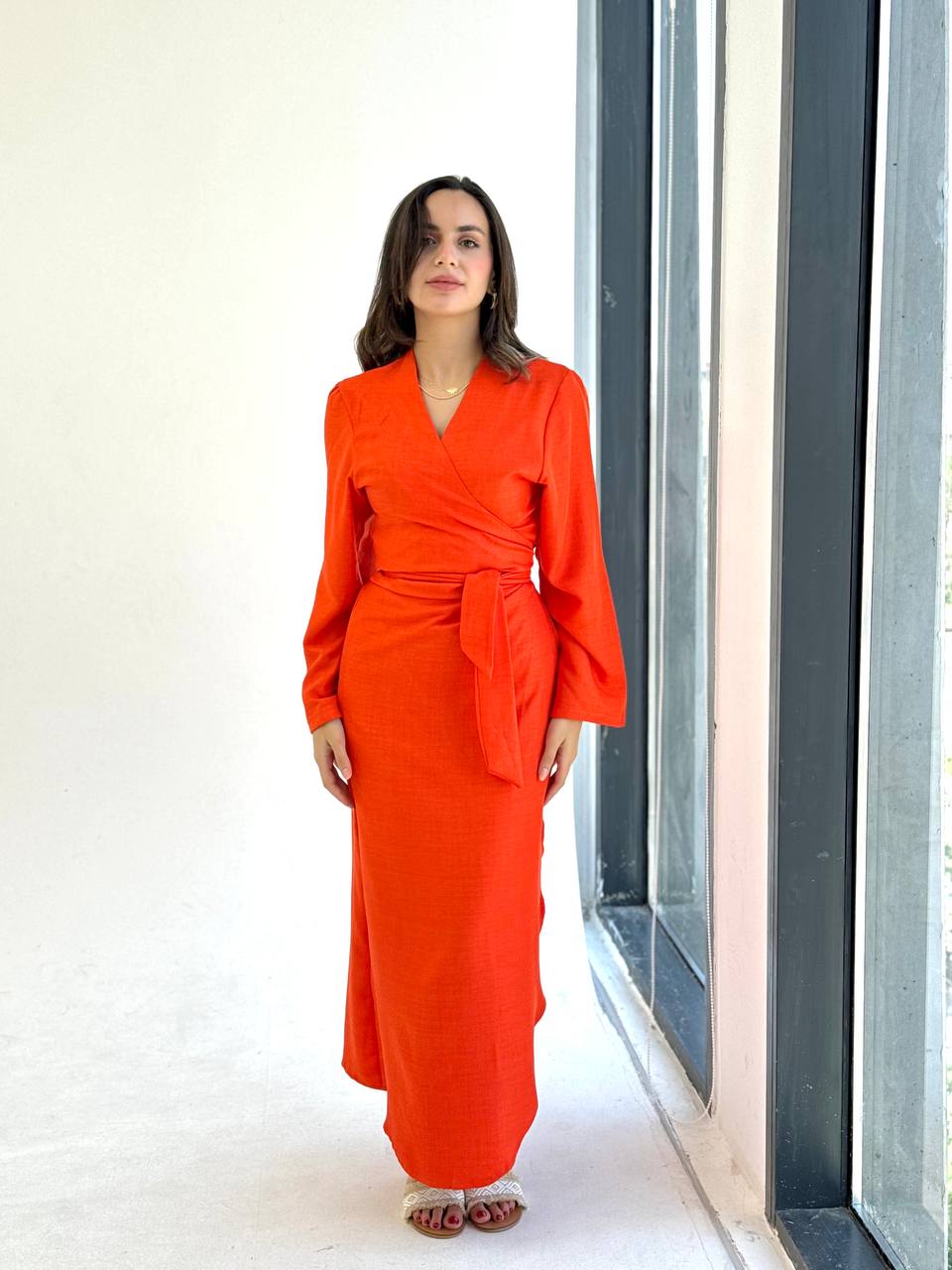Tie-Back Dress