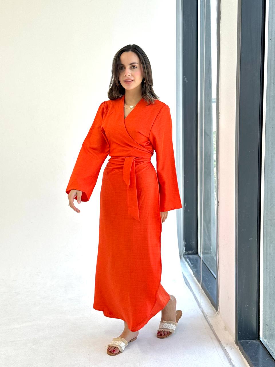 Tie-Back Dress