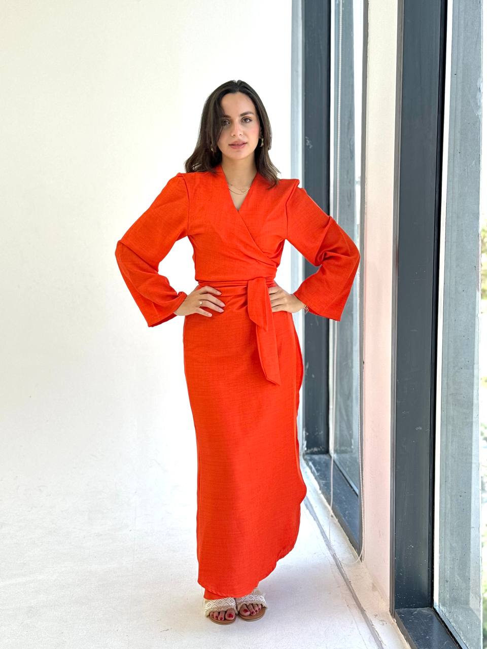 Tie-Back Dress